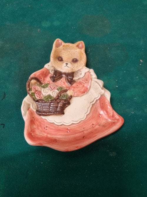 schaaltje kitty kat vintage porselein, Ophalen of Verzenden, 'T Olde Gre-j, Info@toldegrej.nl, Endepoelstraat 20f Didam
