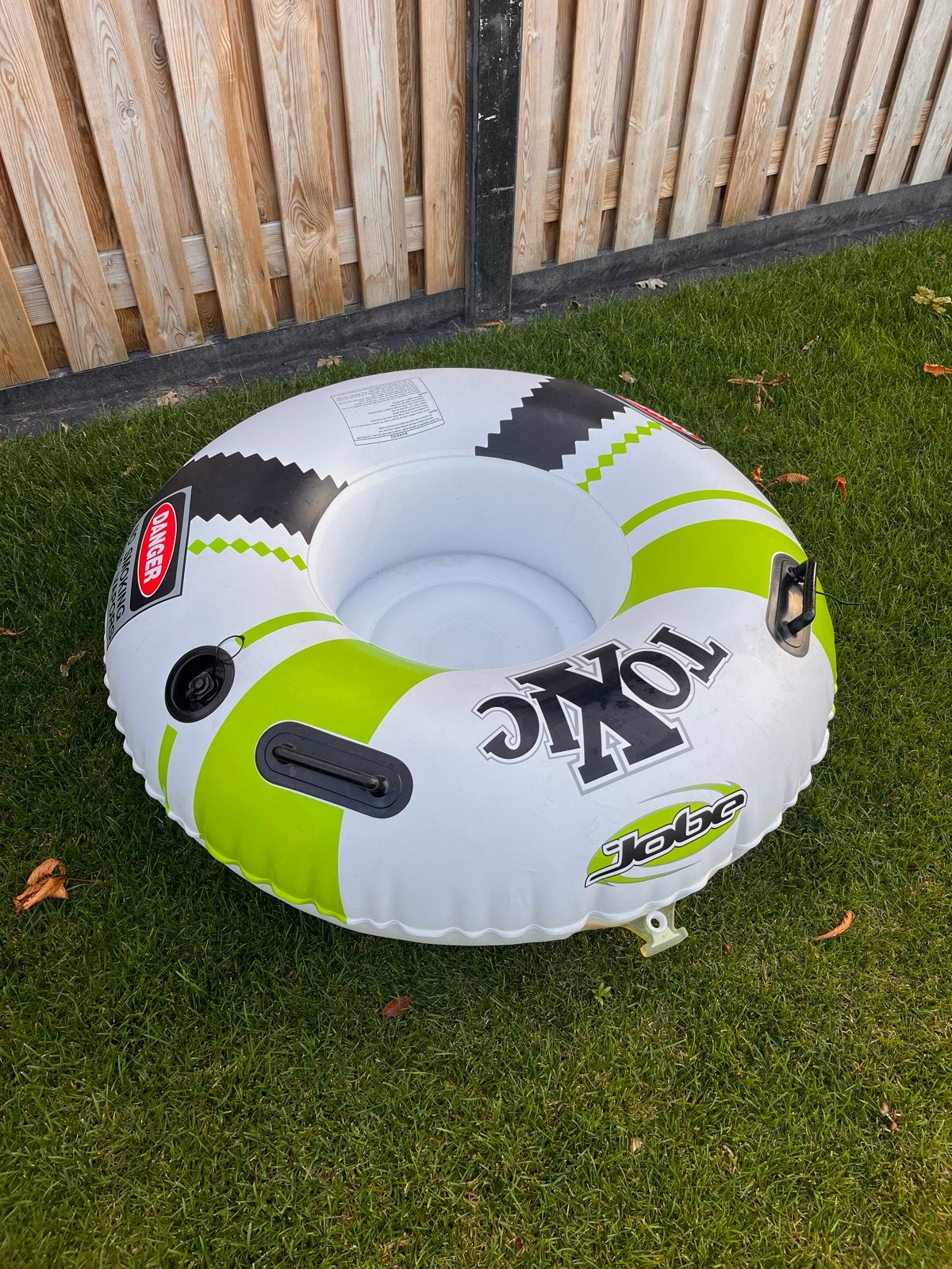 Jobe Toxic Tube - Opblaasbare band voor watersport, Watersport en Boten, Waterski's, Ophalen of Verzenden, Gebruikt
