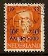 Nederland NVPH nr 601 gestempeld Watersnood 1953, Postzegels en Munten, Ophalen of Verzenden, Na 1940, Gestempeld
