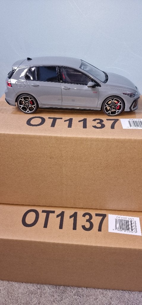 Volkswagen Golf GTI VIII Maansteengrijs OT1137, Hobby en Vrije tijd, Ophalen of Verzenden, Nieuw, Auto, OttOMobile