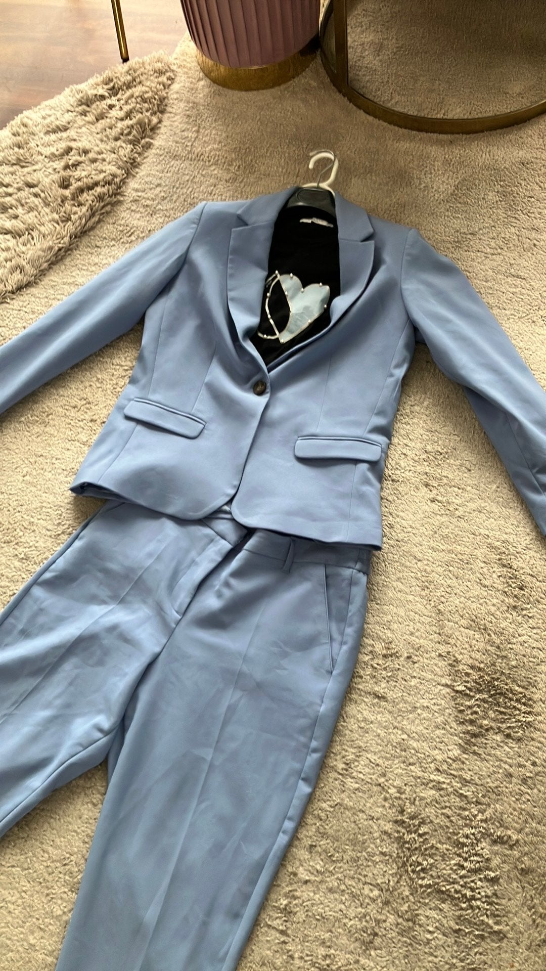 Blauw pak L, Ophalen of Verzenden, Zo goed als nieuw, Blauw