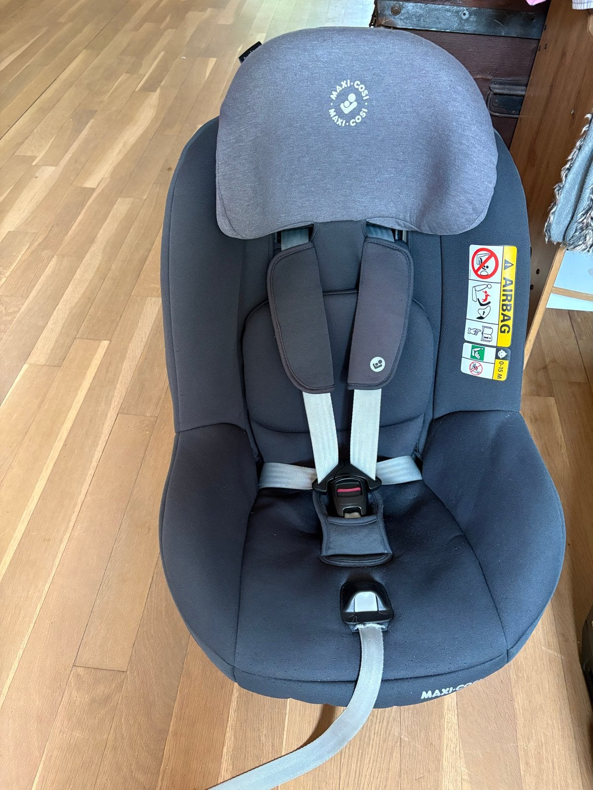 Maxi-Cosi Pearl Smart i-Size autostoel met base, Ophalen, Gebruikt, 0 t/m 18 kg, Verstelbare rugleuning