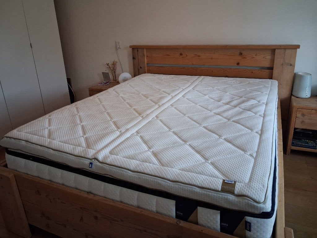 ZGAN Auping Prestige Topper 160200, Ophalen, Tweepersoons, Zo goed als nieuw, Matras