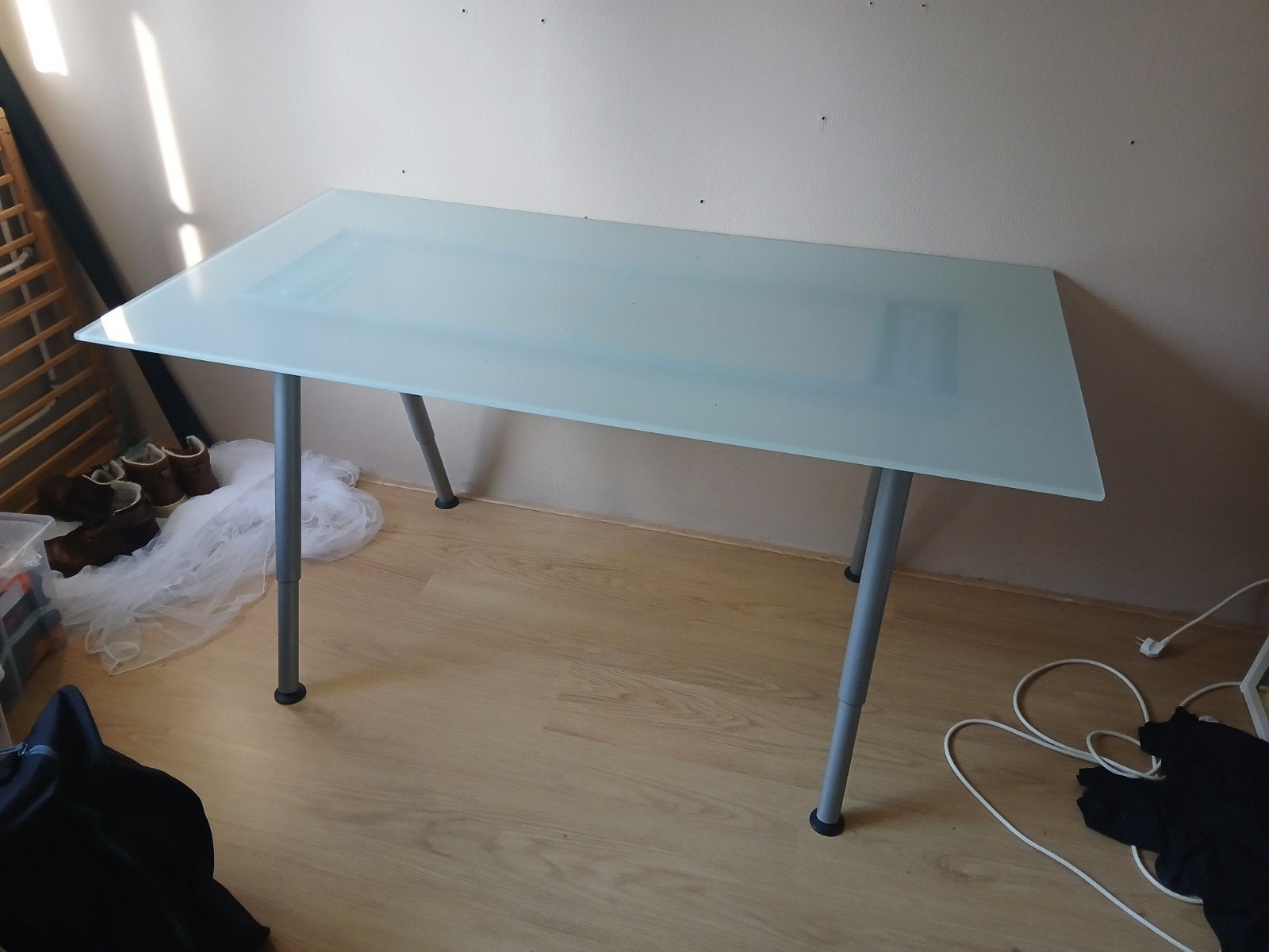 IKEA Galant Bureau - Goede Staat, Ophalen, Gebruikt, IKEA, Glas