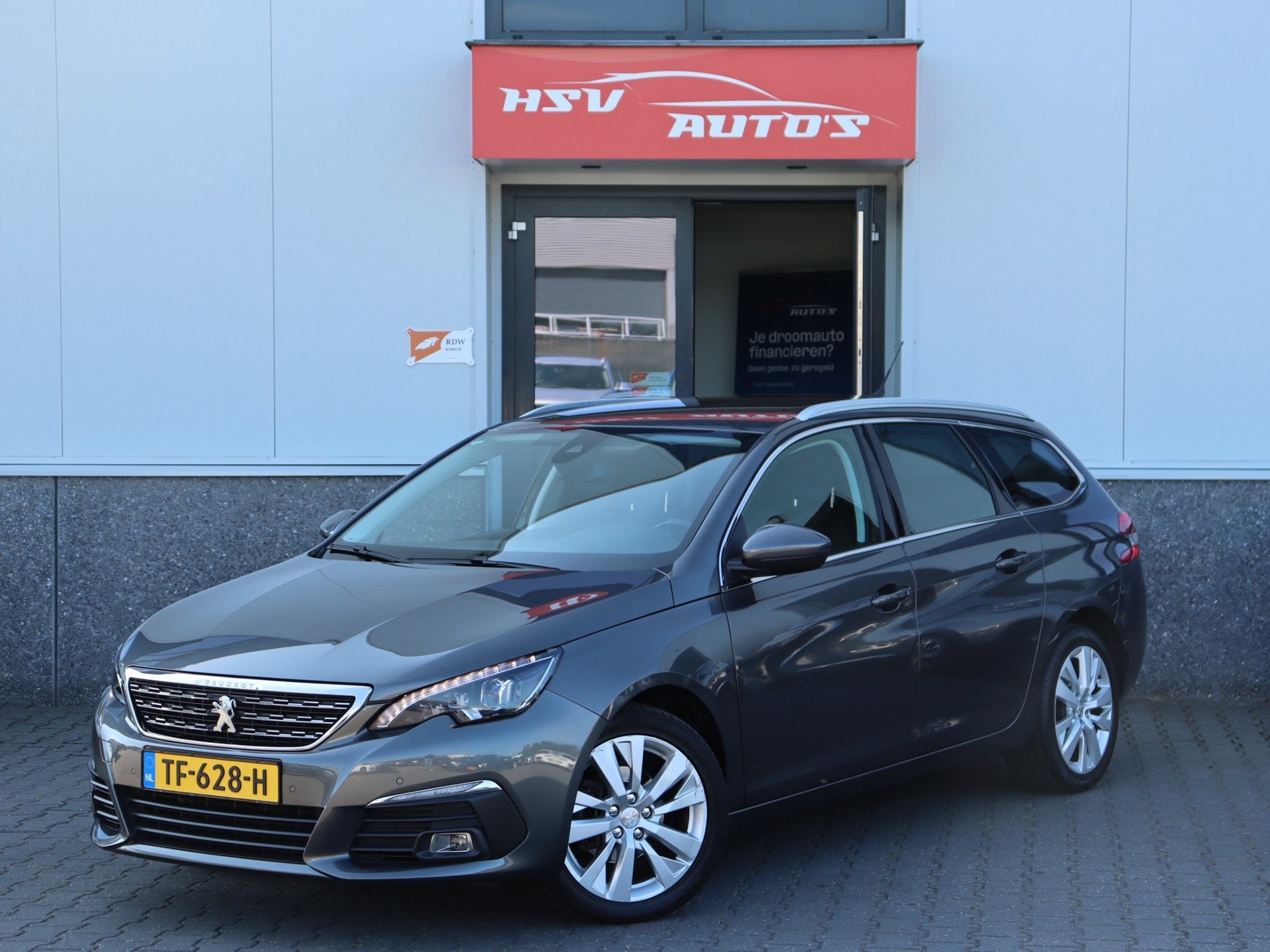 Peugeot 308 SW 1.2 PureTech Allure navigatie LM airco org NL, Auto's, Voorwielaandrijving, Gebruikt, Euro 6, 1199 cc