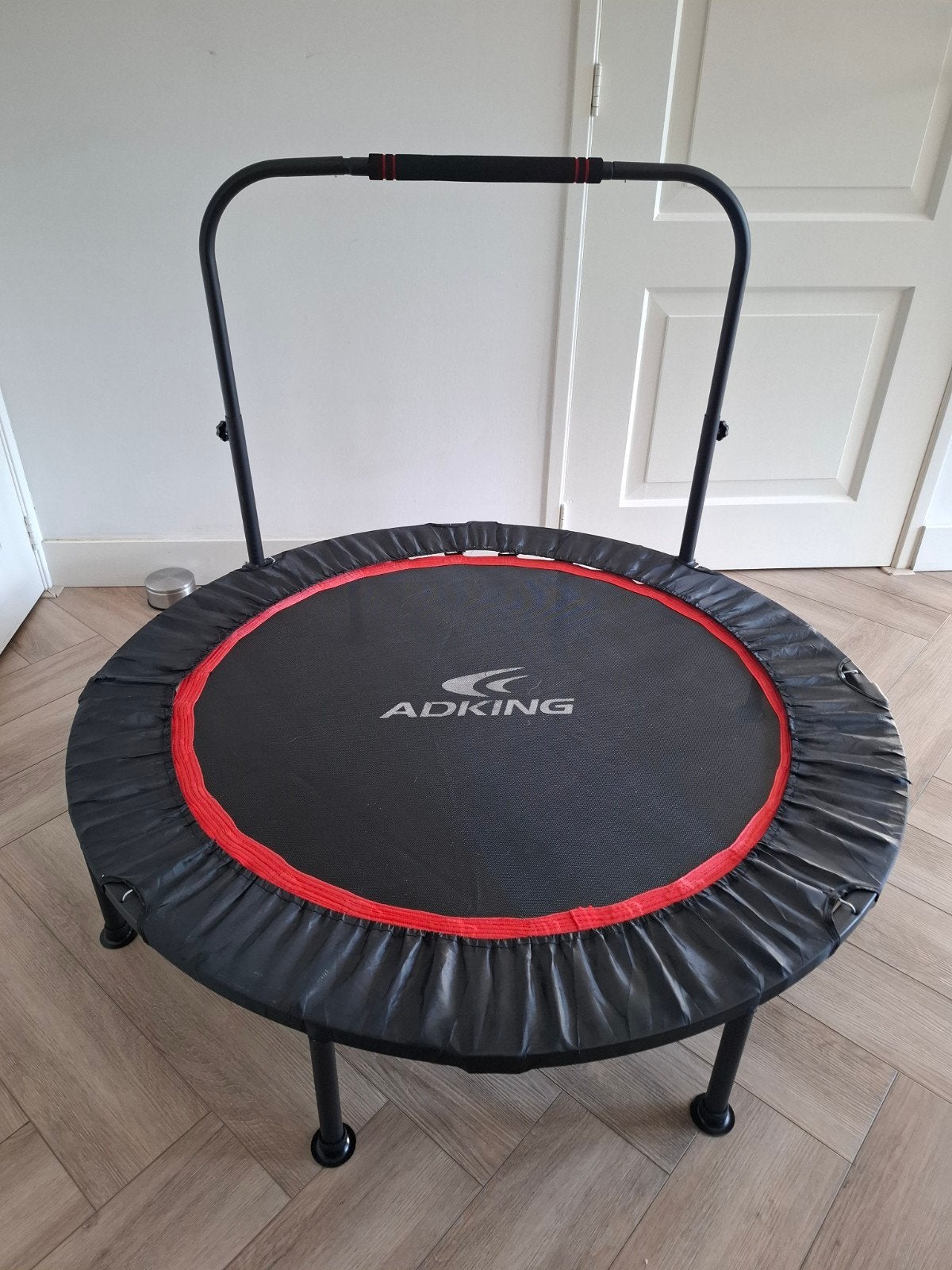 ADKING Inklapbare Fitness Trampoline met Handvat, Ophalen, Gebruikt