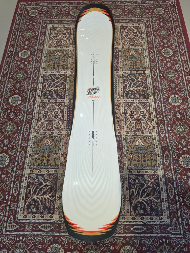 SALOMON ASSASSIN snowboard 158W cm, Gebruikt, Ophalen of Verzenden, SALOMON, SALOMON