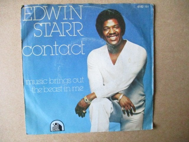 s4723 edwin starr - contact, Ophalen, Gebruikt, 7 inch, Overige genres