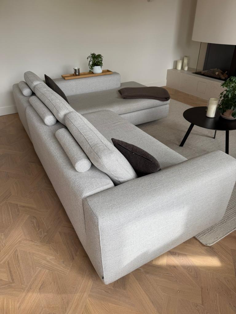 Design on stock - vilaz hoek bank - 278 x 204, Huis en Inrichting, Banken | Complete zithoeken, Zo goed als nieuw, Stof, Ophalen