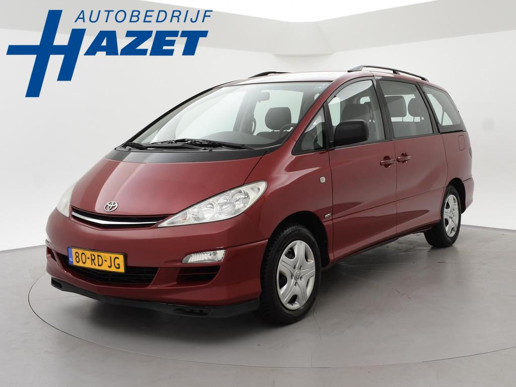 Toyota Previa 2.4 VVT-i TERRA AUT. 7-PERS*1e EIGENAAR/DLR ON, Auto's, Toyota, Stof, 7 stoelen, Origineel Nederlands, Bedrijf