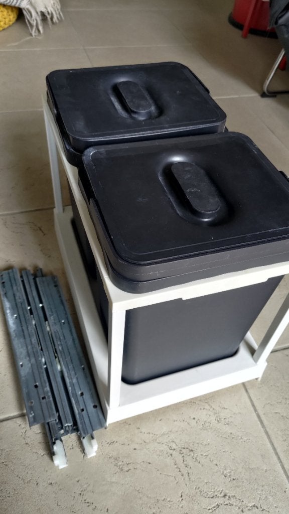 IKEA Utrusta uittrekbare afvalbakken, Ophalen, Gebruikt, 50 tot 100 cm, Minder dan 100 cm