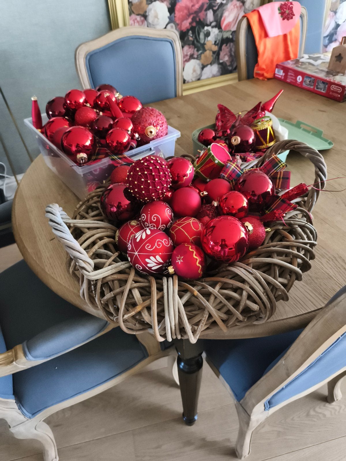 kerstballen, Ophalen of Verzenden, Zo goed als nieuw