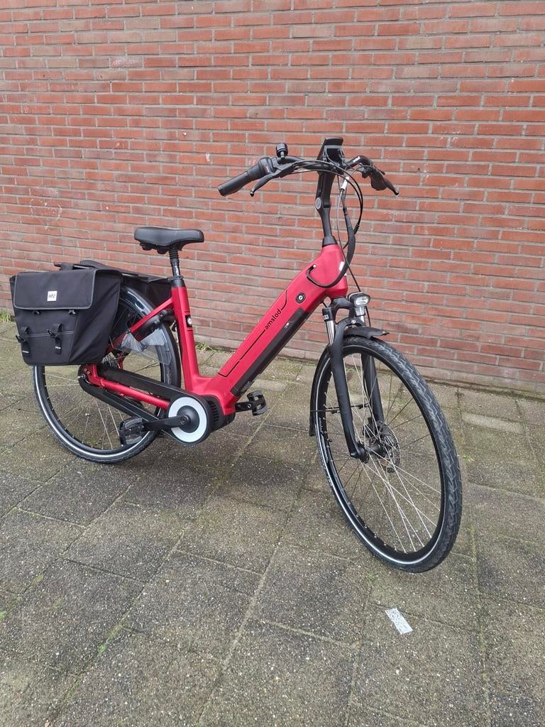 In nieuw staat Amslod milton E-MV elektrische damesfiets met, Overige merken, 2 zitjes, Versnellingen, Ophalen of Verzenden