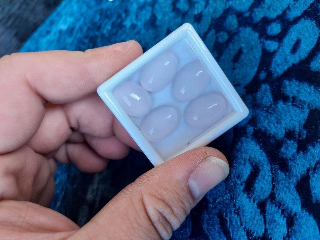 Grote a kwaliteit rozekwarts cabochons, Ophalen of Verzenden