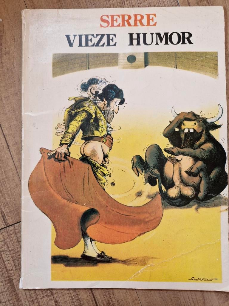 Serre Vieze Humor - Humoristisch Boek, Ophalen of Verzenden, Gelezen, Serre, Cartoons
