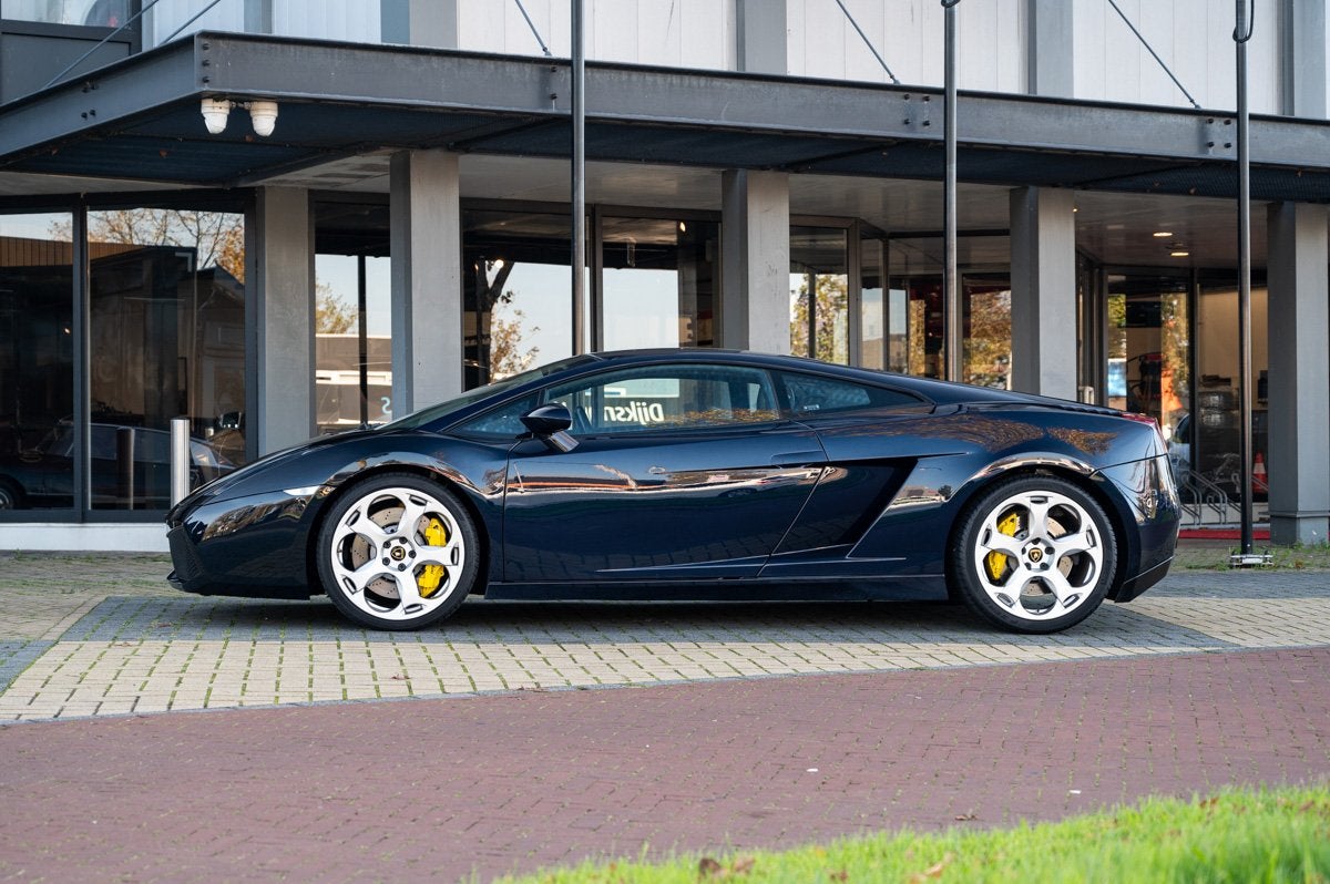 Lamborghini Gallardo LP500 5.0 V10 in manual (bj 2004), Auto's, Lederen bekleding, Gebruikt, Overige kleuren, Leder