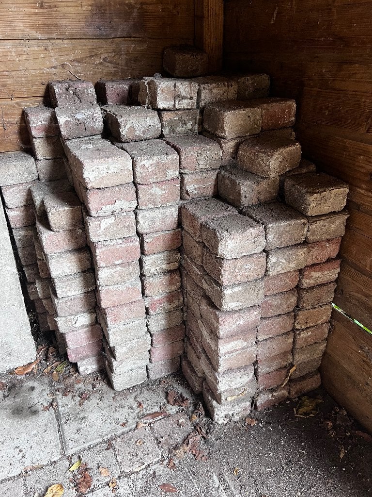 Gratis af te halen. Steentjes, Ophalen, Gebruikt, Beton, Klinkers