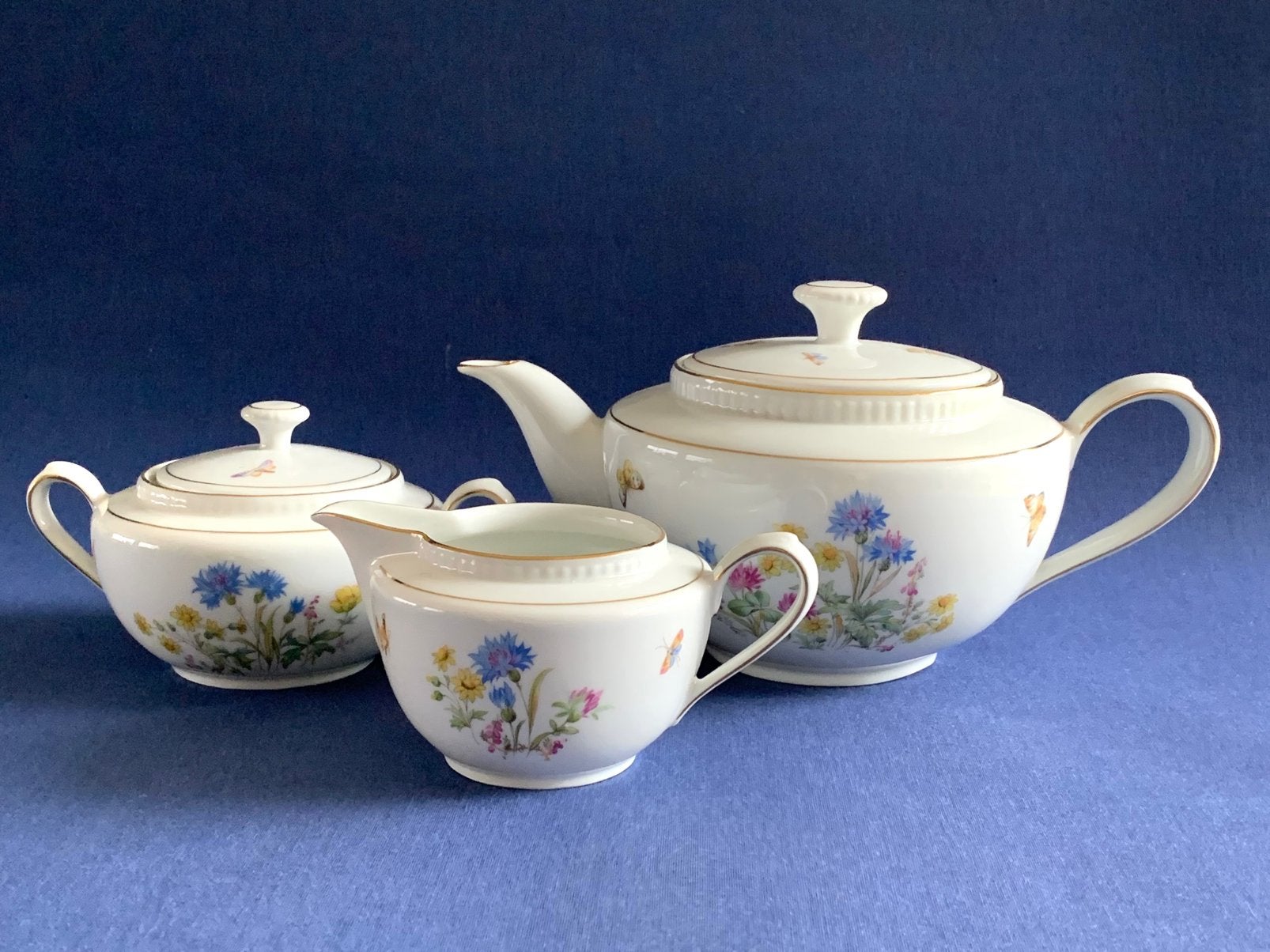 KAHLA theepot en melk en suiker set, Antiek en Kunst, Ophalen of Verzenden