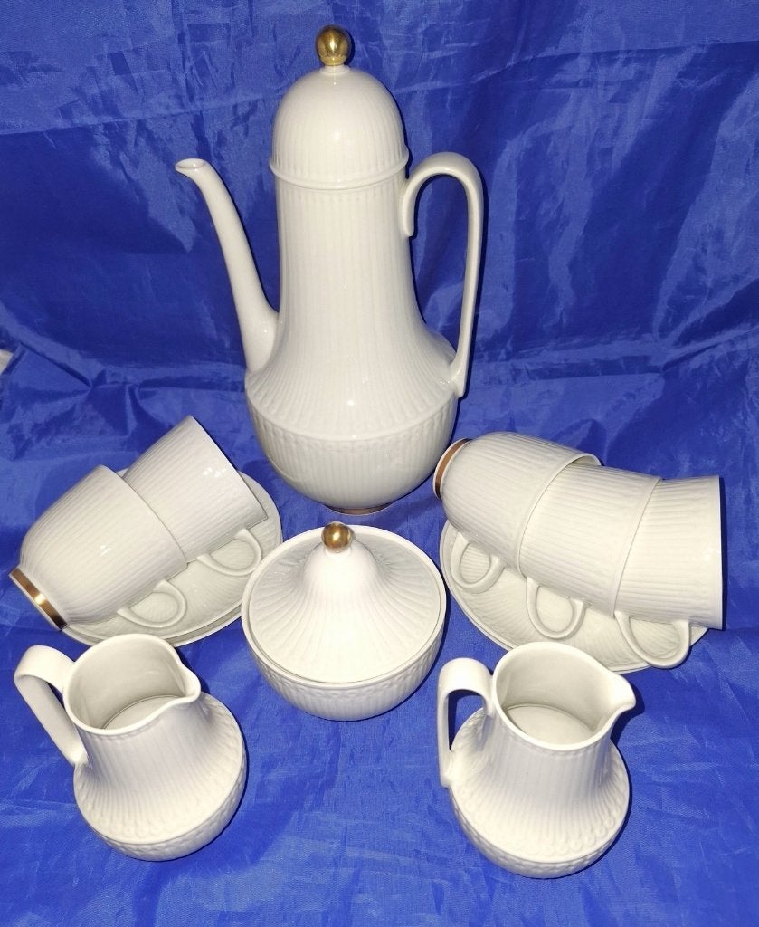 Hutschenreuther Selb Elite Peseta Gold mokka servies, Ophalen of Verzenden