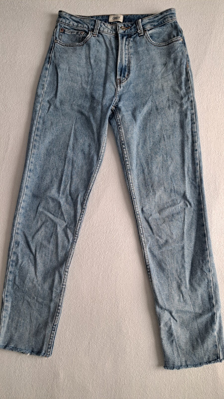 Spijkerbroek van Only, mt. 34, Only, Blauw, Ophalen of Verzenden, Zo goed als nieuw