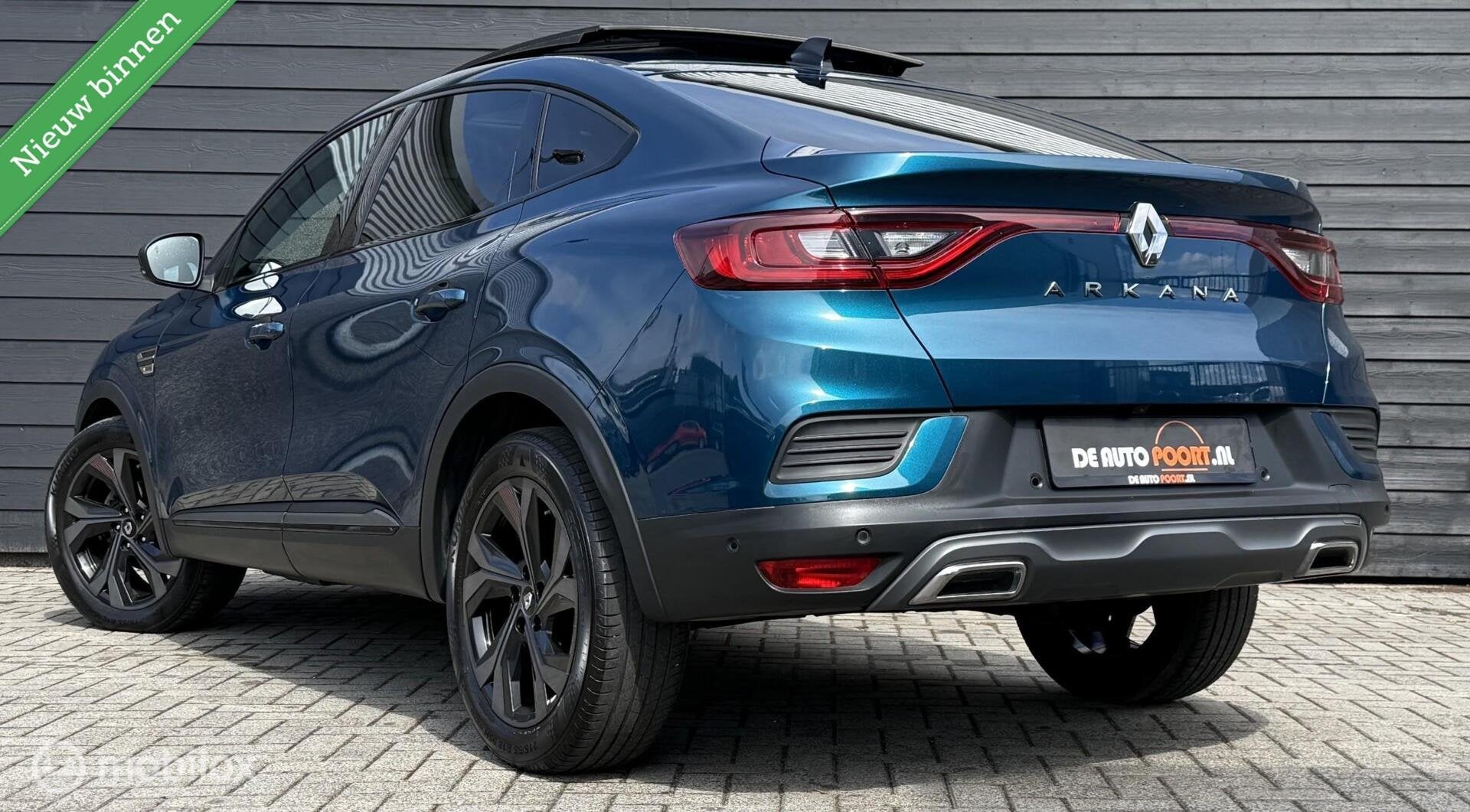 Renault Arkana 1.3 mild hybrid 160 R.S. line Pano.dak/Bose/L, Arkana, Gebruikt, 4 cilinders, Met garantie (alle)