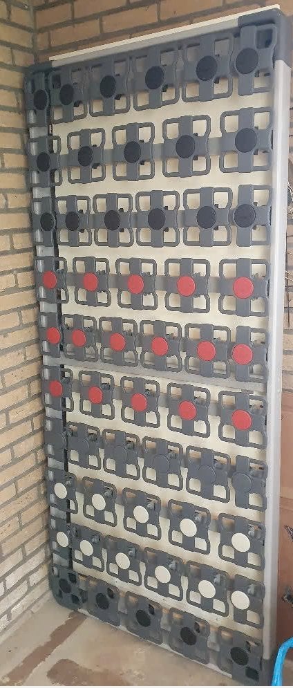 Schotelbodem / bedbodem 90-200, Ophalen, Gebruikt, 90 cm, Eenpersoons