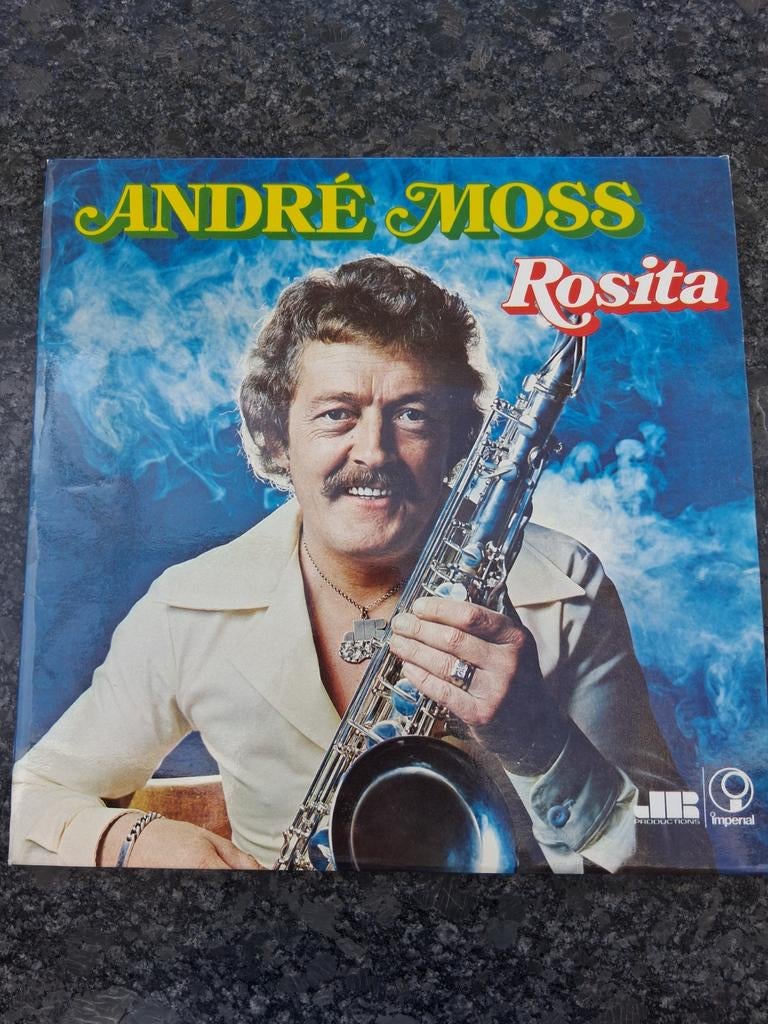 André Moss - Rosita LP (1974) - Saxofoon Muziek, Ophalen of Verzenden, Gebruikt, 12 inch