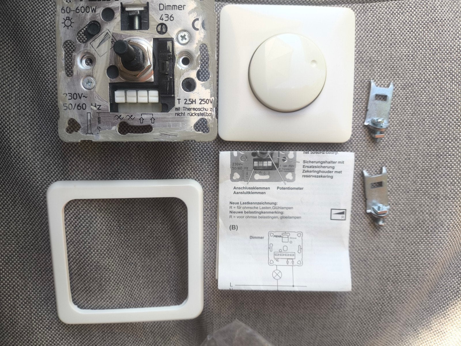 PEHA Dimmer 436 - 60-600W, Ophalen of Verzenden, Gebruikt, Dimmer