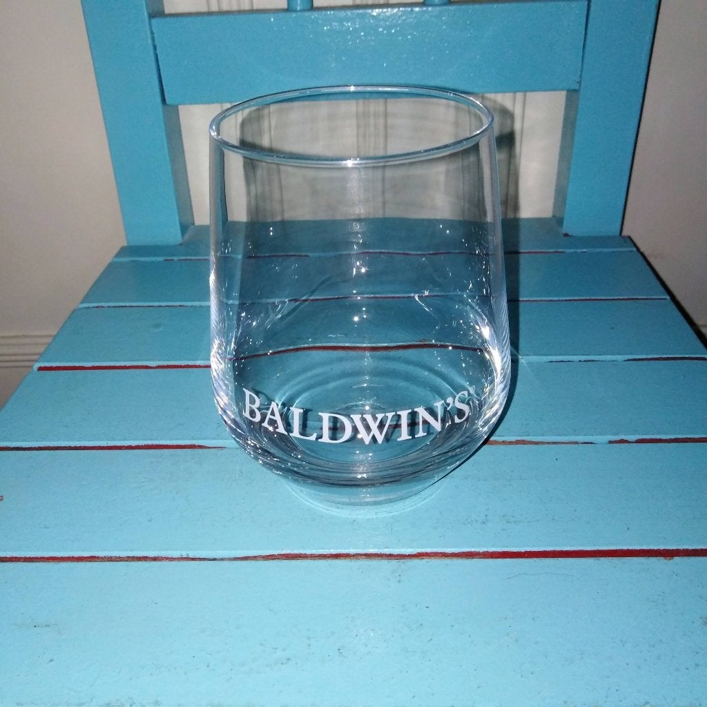 Baldwin's Gin glas, Verzamelen, Ophalen, Zo goed als nieuw, Overige typen
