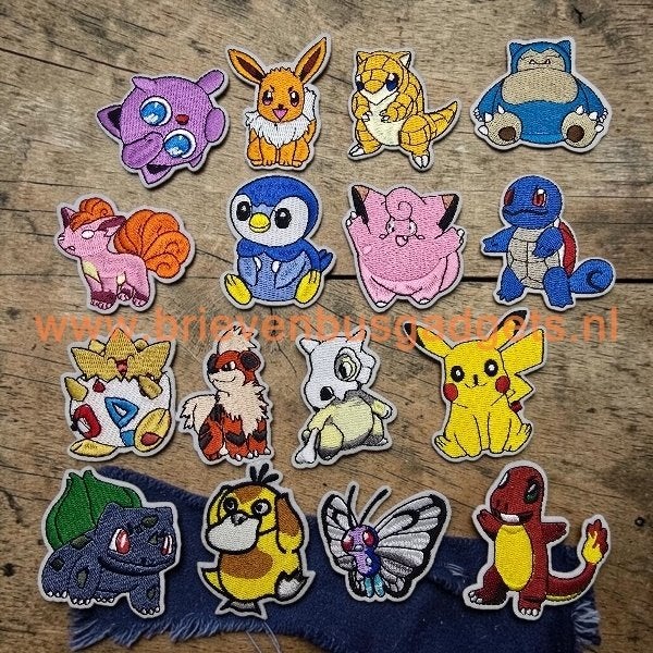 Pokemon Kleding Patch Applicatie, Nieuw, Hotfix applicaties, Www.brievenbusgadgets.nl, Www.brievenbusgadgets.nl