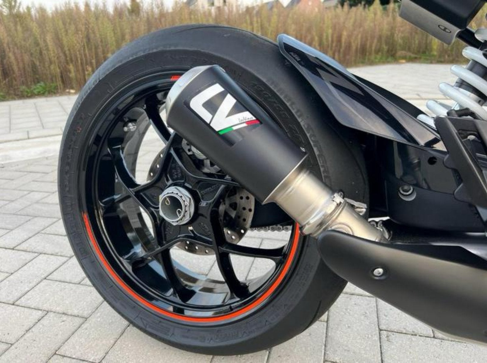 KTM Superduke 1290/1390 Gen3/4 Leovince uitlaatdemper, Ophalen of Verzenden, Zo goed als nieuw