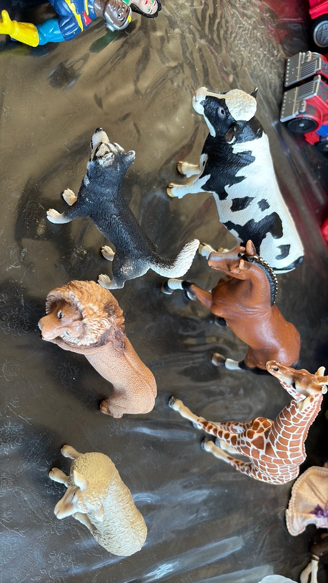 Mooie set Schleich dieren, Ophalen of Verzenden, Gebruikt