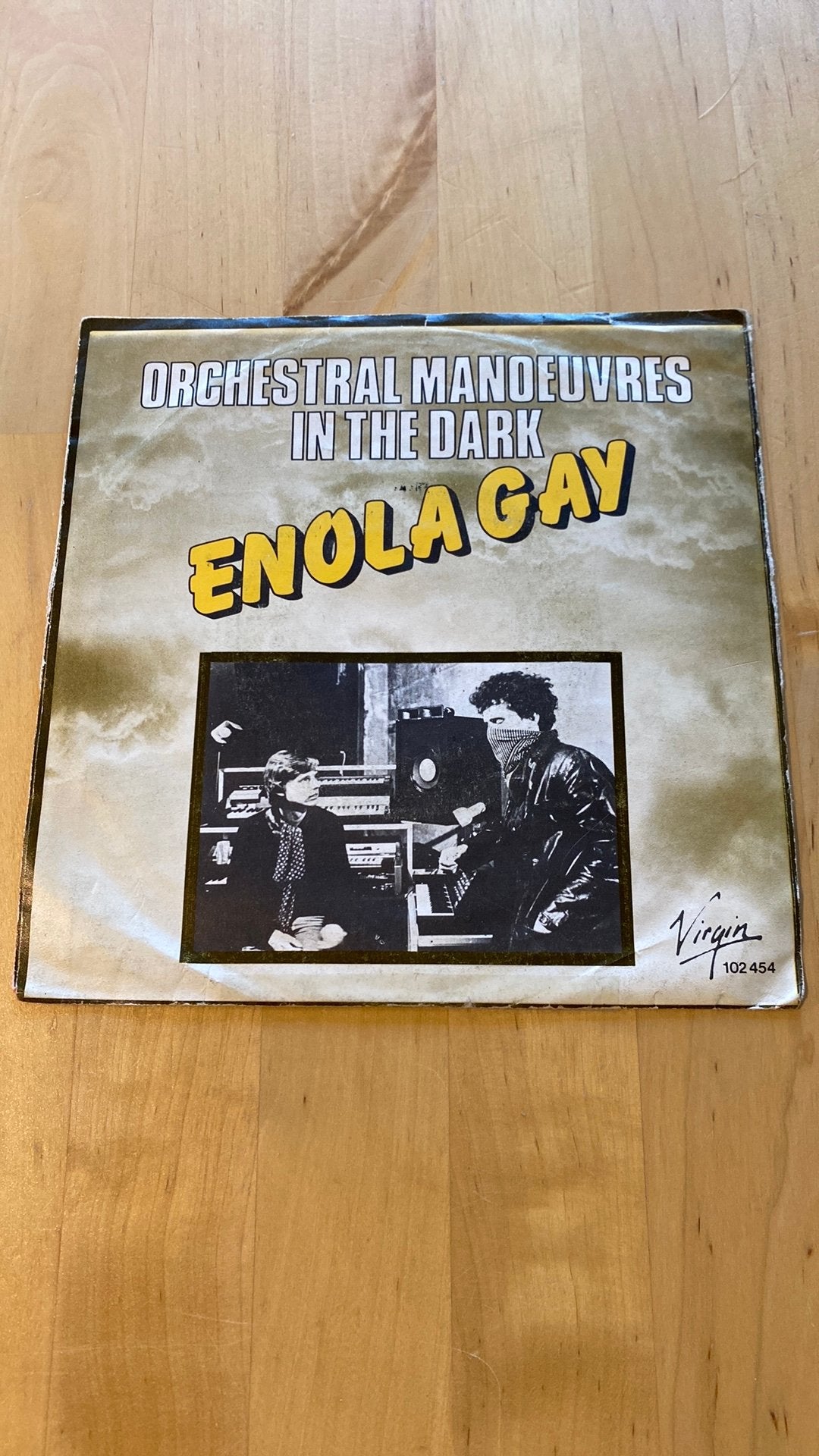 Vinyl single OMD - Enola gay, Cd's en Dvd's, Vinyl Singles, Ophalen of Verzenden, Gebruikt, Pop