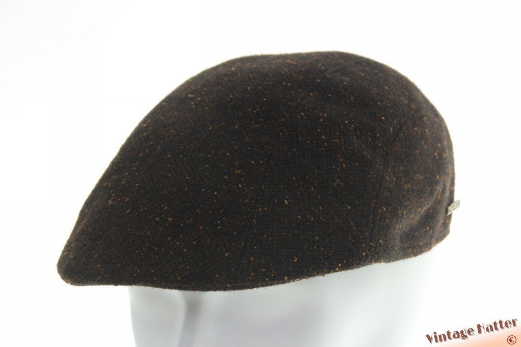 flatcap Platte pet Hatland Savas donker bruin 60 = XL nieuw, 60 cm (XL, 7½ inch) of meer, Nieuw, Ophalen of Verzenden, Pet