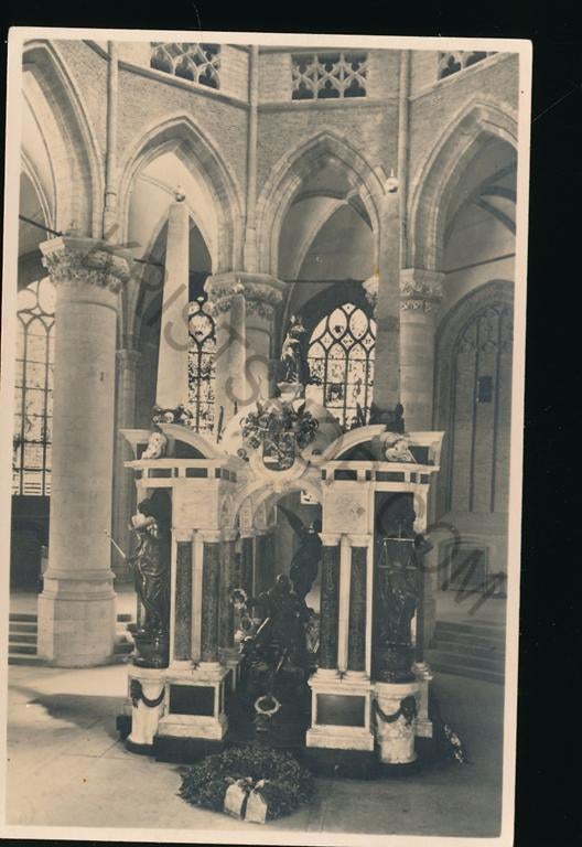 Delft - Nieuwe Kerk - Monument Willem de Zwijger [003-2819, Verzenden, 1940 tot 1960, Ongelopen, Zuid-Holland