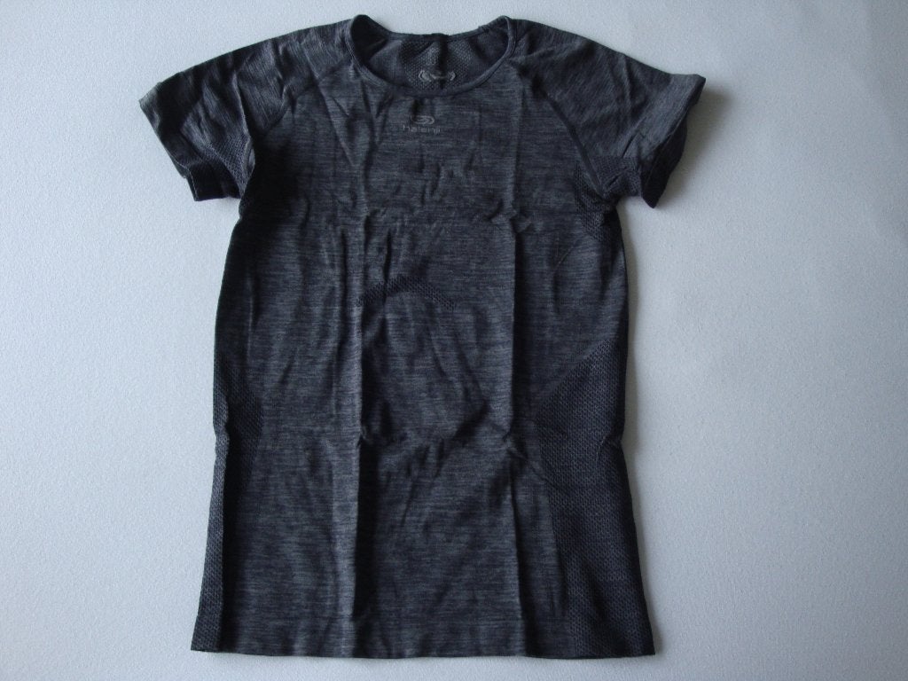 Grijs KALENJI sportshirt - Maat 38, Kleding | Dames, Maat 38/40 (M), Overige typen, Ophalen of Verzenden, Zo goed als nieuw