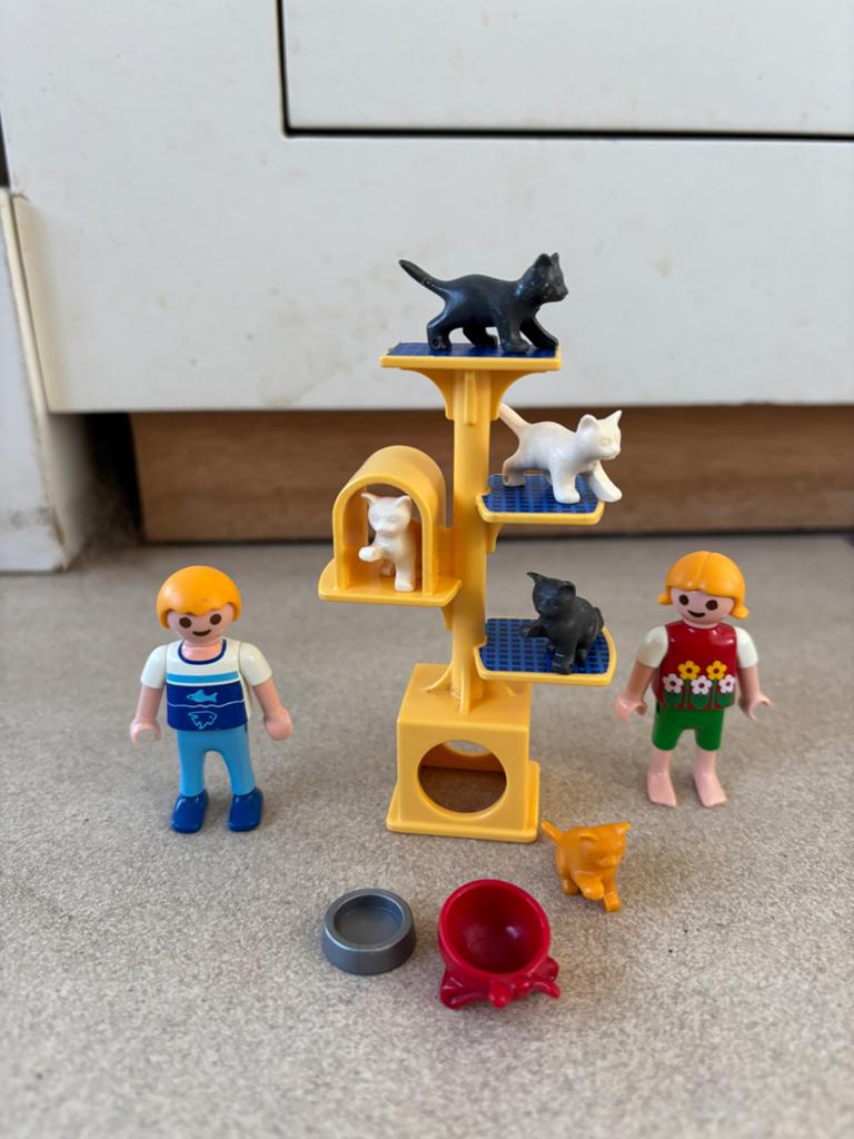 Playmobil 4347 Kattenopvang met figuren en accessoires, Ophalen of Verzenden, Zo goed als nieuw