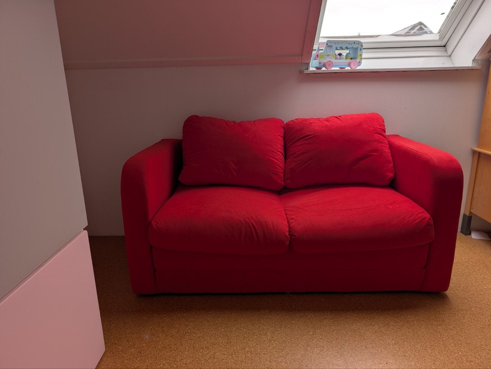 kinder speel/slaapbank, Ophalen, Gebruikt, Kinder vank, 75 tot 100 cm