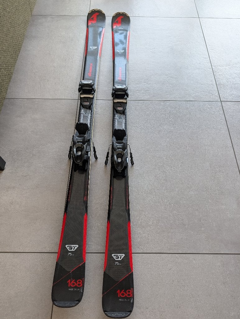Nordica GT 75 CA Ski's 168 cm met GripWalk bindingen, Ophalen, 160 tot 180 cm, Gebruikt, Nordica
