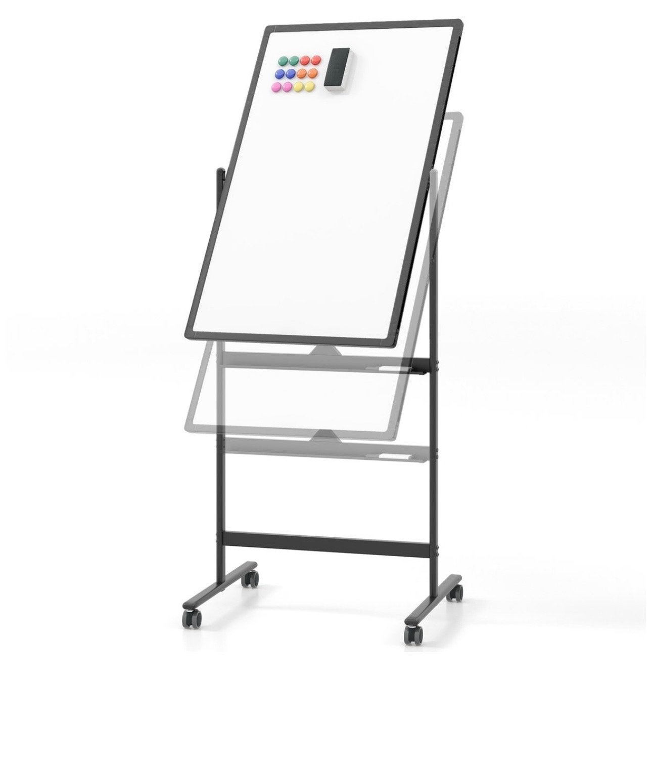 Dubbelzijdig mobiel whiteboard 60x90cm, nieuw in doos, Diversen, Ophalen, Mobiel, Nieuw, Whiteboard