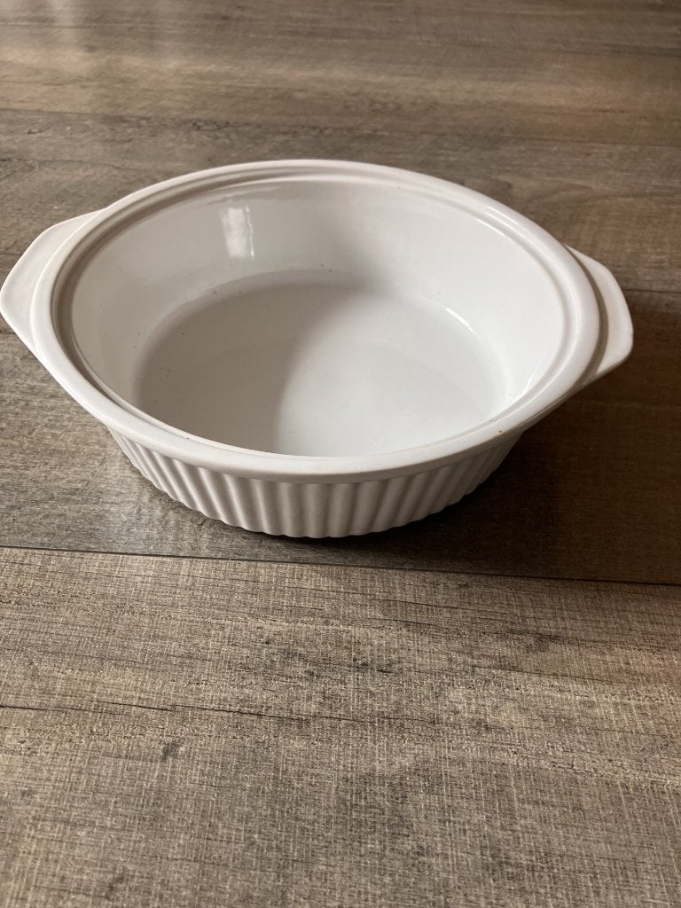 Aardewerk ovenschaaltje (23,5 x 21 x 5,5 cm), Ophalen of Verzenden, Overige stijlen, Aardewerk, Schaal of Schalen