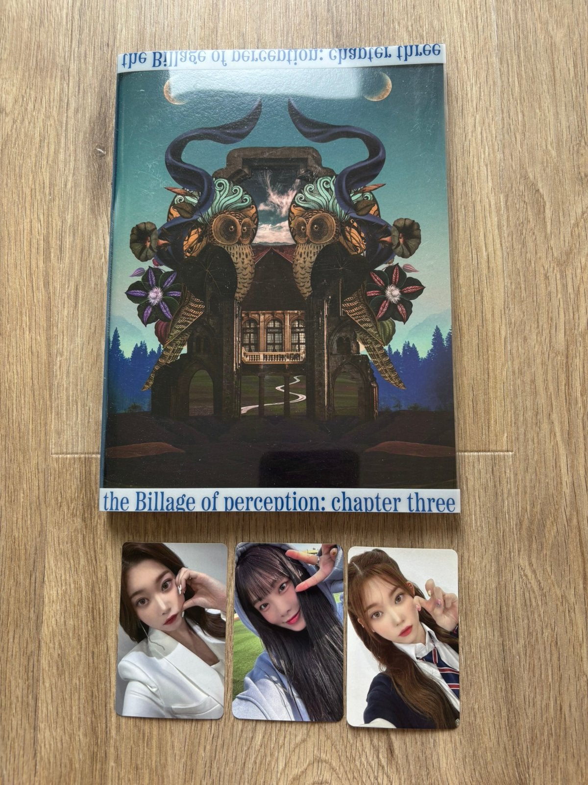 billlie the billage of perception album ch 3 photocard kpop, Ophalen of Verzenden, Zo goed als nieuw, Foto of Kaart