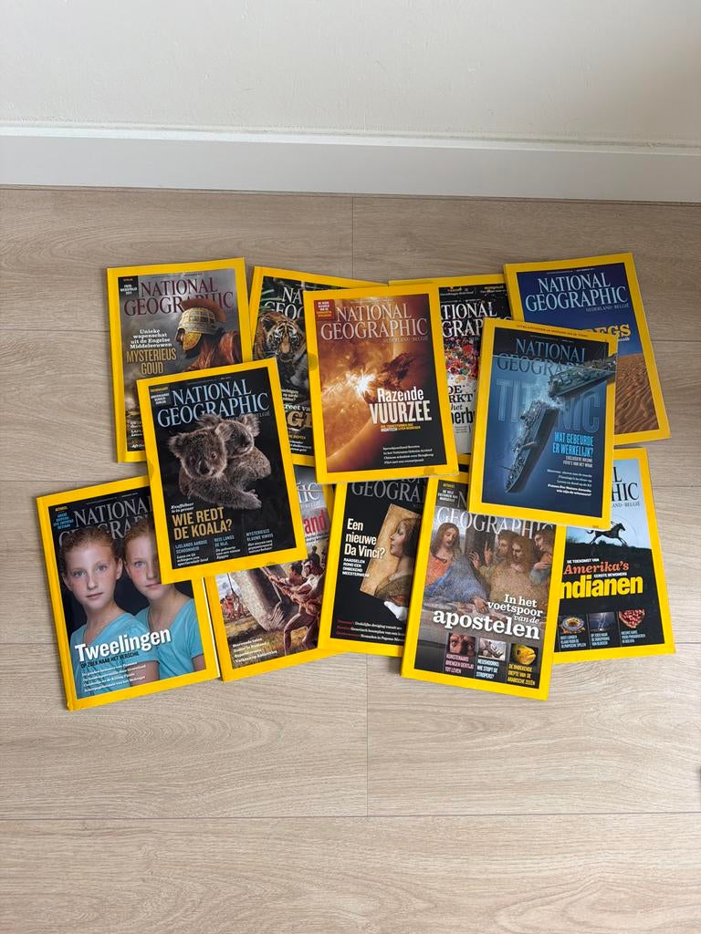 National Geographic Tijdschriften 2011-2012 Collectie, Ophalen, Gelezen, Wetenschap en Natuur