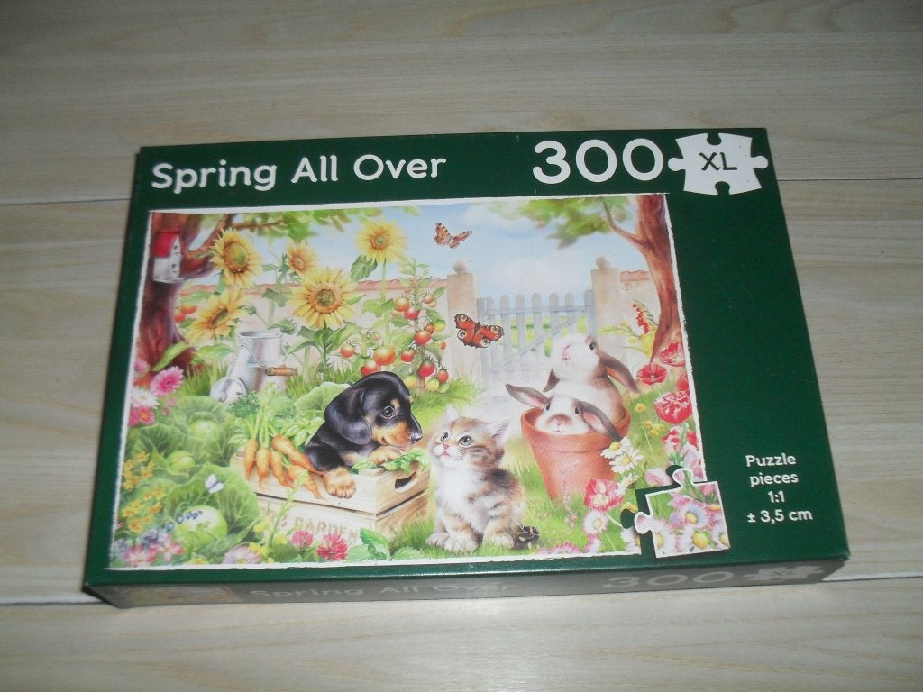 Spring All Over puzzle 300 XL stukjes, Ophalen, Minder dan 500 stukjes, Zo goed als nieuw, Legpuzzel
