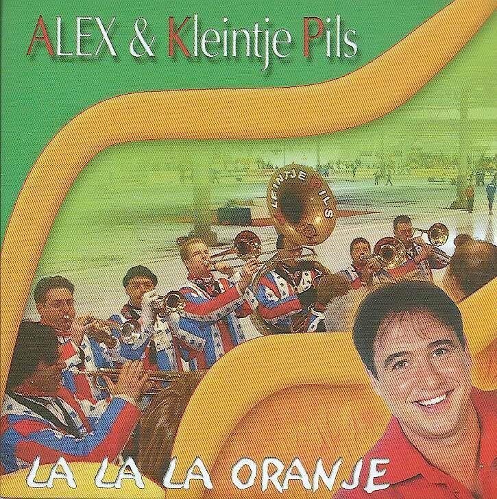 cd-single van Alex & Kleintje pils - La La Oranje, Verzenden, Zo goed als nieuw, Pop