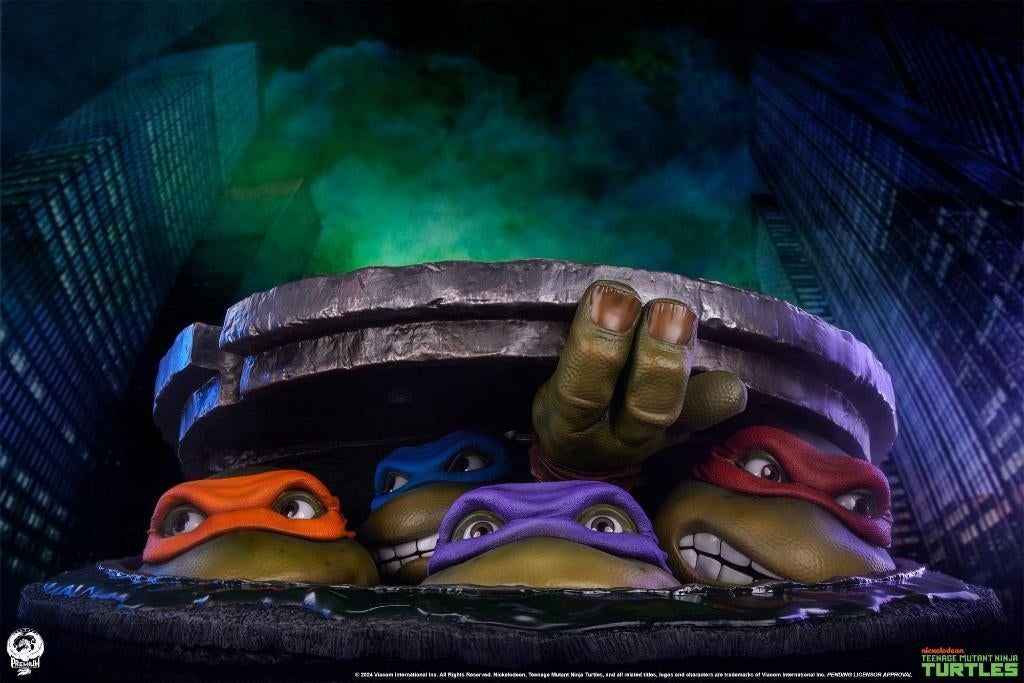 PCS Teenage Mutant Ninja Turtles Diorama Statue Underground