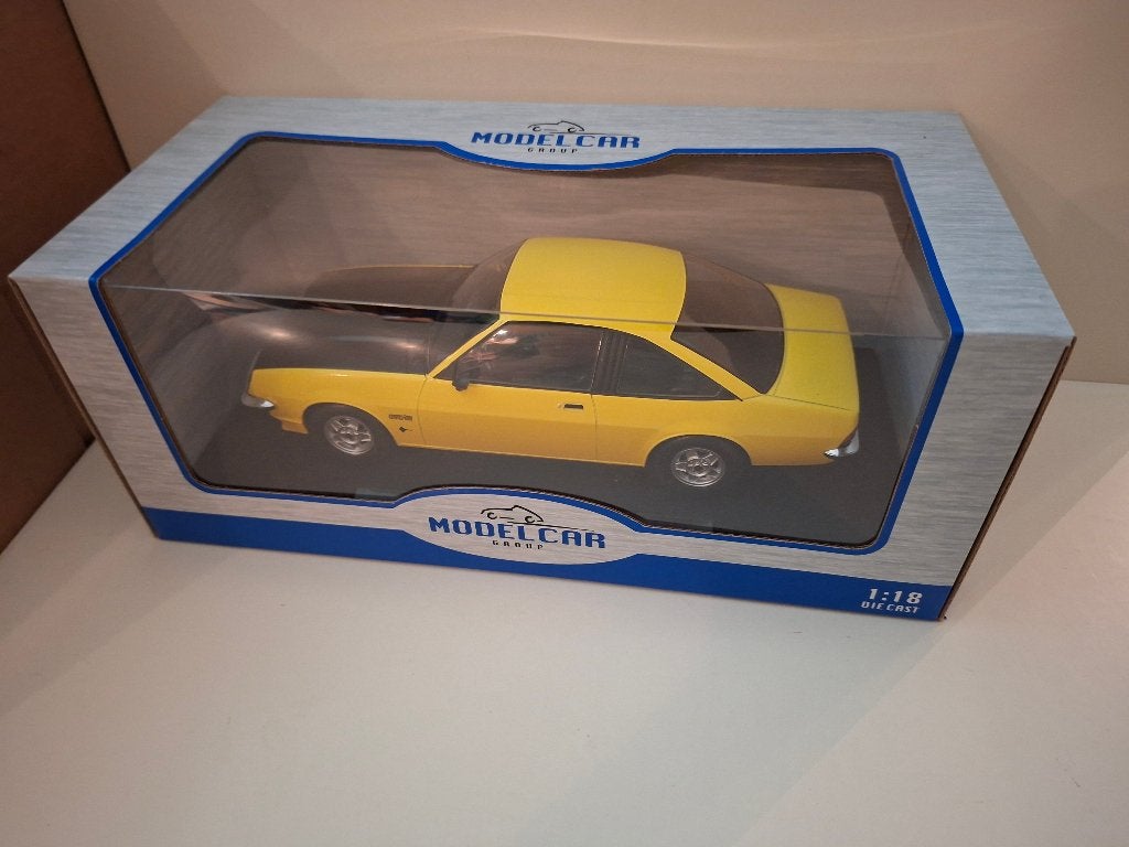 Opel Manta B GT/E  - 1975, Hobby en Vrije tijd, Modelauto's | 1:18, Ophalen of Verzenden, Nieuw, Auto, Overige merken