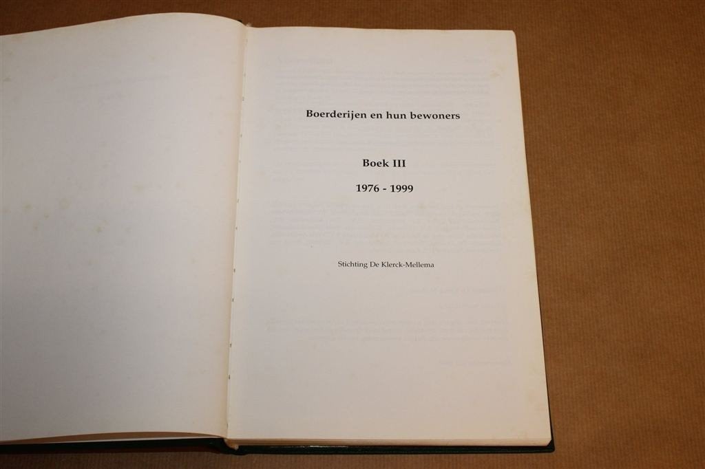 Boerderijen en Hun Bewoners III — Oldambt, 1976-1999, Boeken, Geschiedenis | Stad en Regio, Ophalen of Verzenden, Gelezen