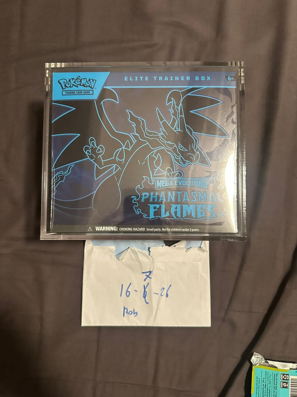 Pokemom phantasmal flames etb, Ophalen, Zo goed als nieuw