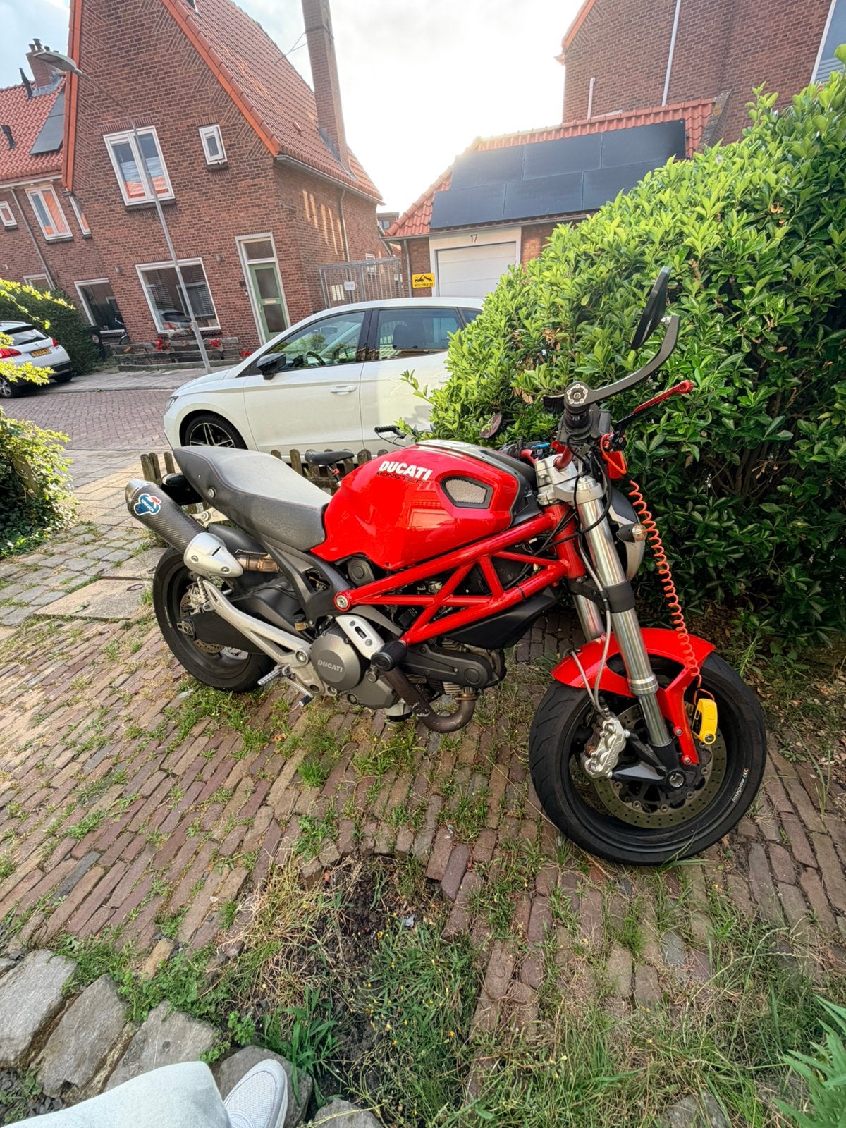 Ducati Monster 696 uit 2008. Full options., 2 cilinders, Motorrijbewijs A, Gebruikt, Particulier